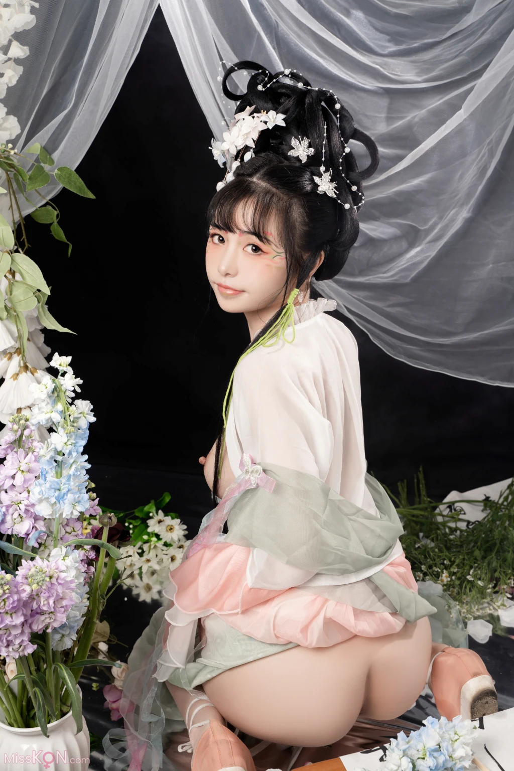 Coser@爆机少女喵小吉 (Nekokoyoshi): 花间集 (85 photos )