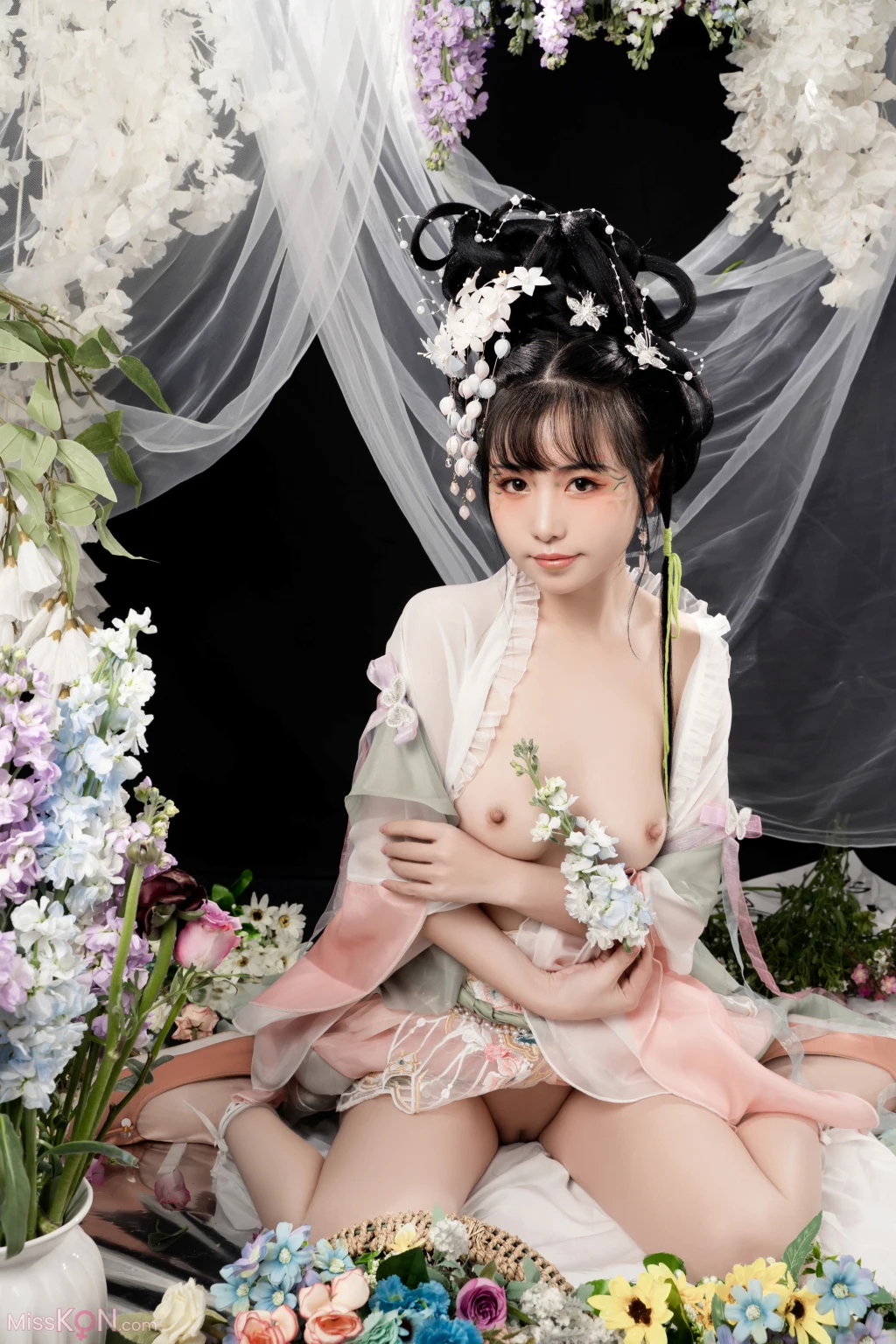 Coser@爆机少女喵小吉 (Nekokoyoshi): 花间集 (85 photos )
