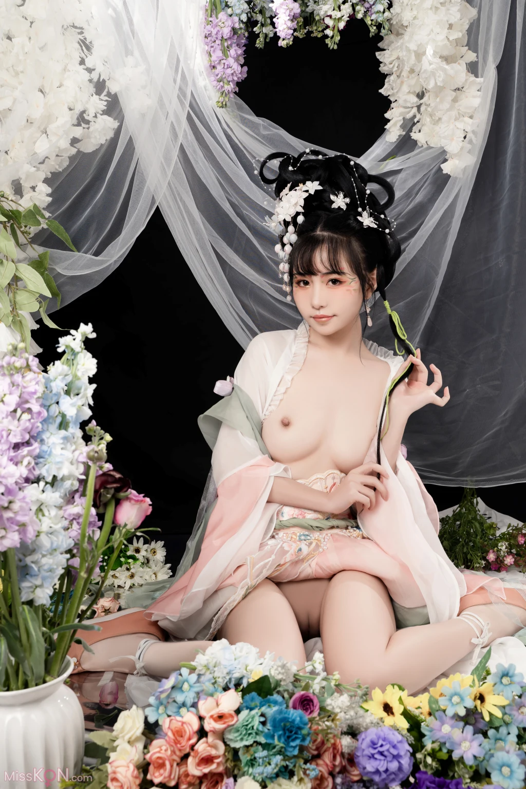 Coser@爆机少女喵小吉 (Nekokoyoshi): 花间集 (85 photos )