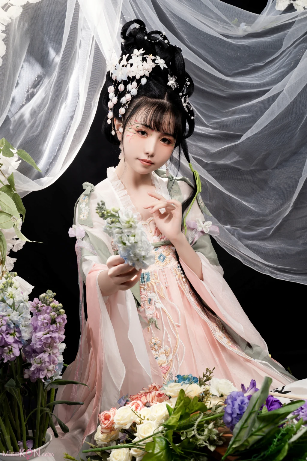 Coser@爆机少女喵小吉 (Nekokoyoshi): 花间集 (85 photos )