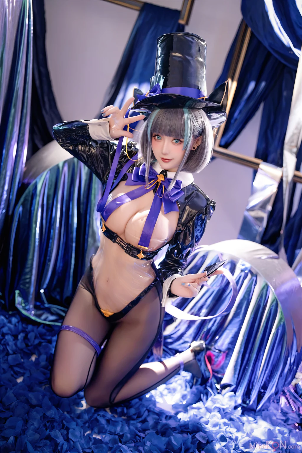 Coser@星之迟迟Hoshilily: 碧蓝航线-柴郡·绚烂夜梦 (32 photos)
