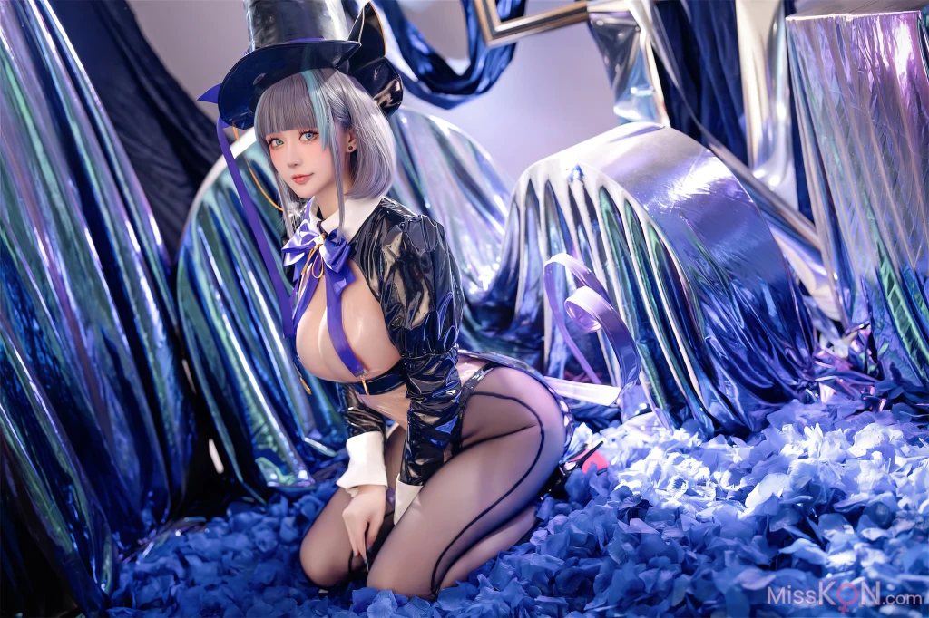 Coser@星之迟迟Hoshilily: 碧蓝航线-柴郡·绚烂夜梦 (32 photos)