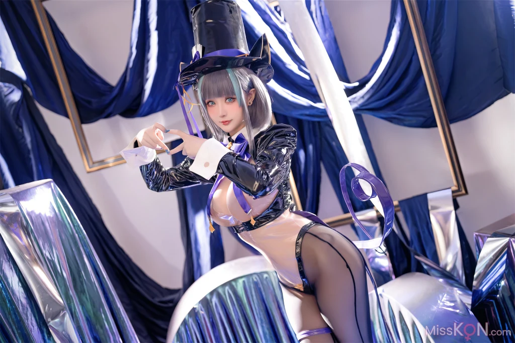 Coser@星之迟迟Hoshilily: 碧蓝航线-柴郡·绚烂夜梦 (32 photos)