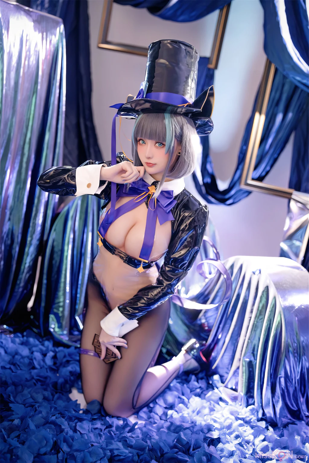 Coser@星之迟迟Hoshilily: 碧蓝航线-柴郡·绚烂夜梦 (32 photos)