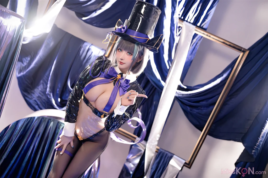 Coser@星之迟迟Hoshilily: 碧蓝航线-柴郡·绚烂夜梦 (32 photos)