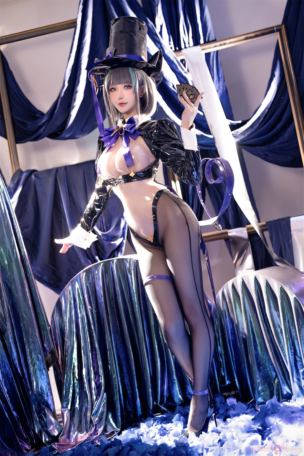 Coser@星之迟迟Hoshilily: 碧蓝航线-柴郡·绚烂夜梦 (32 photos) – Page 2