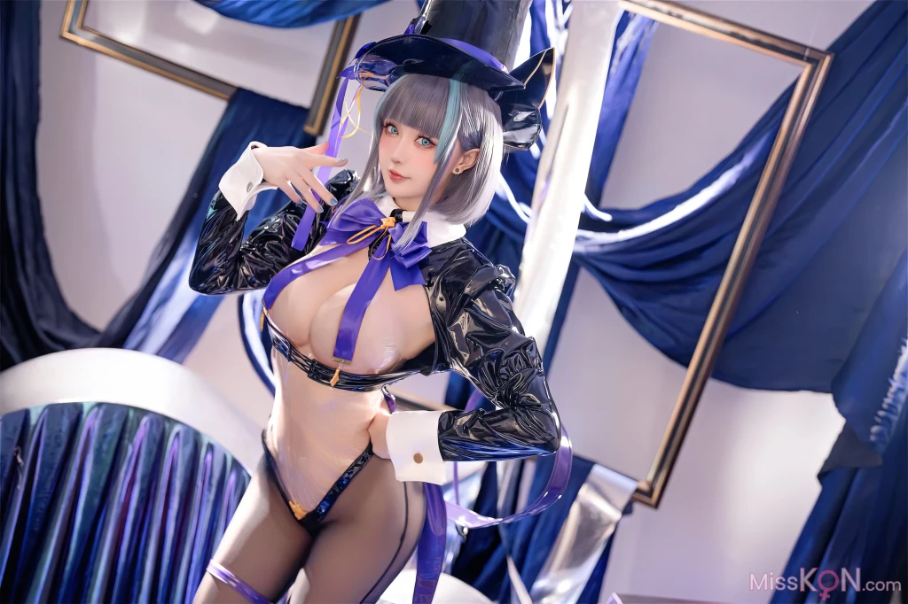 Coser@星之迟迟Hoshilily: 碧蓝航线-柴郡·绚烂夜梦 (32 photos) – Page 2