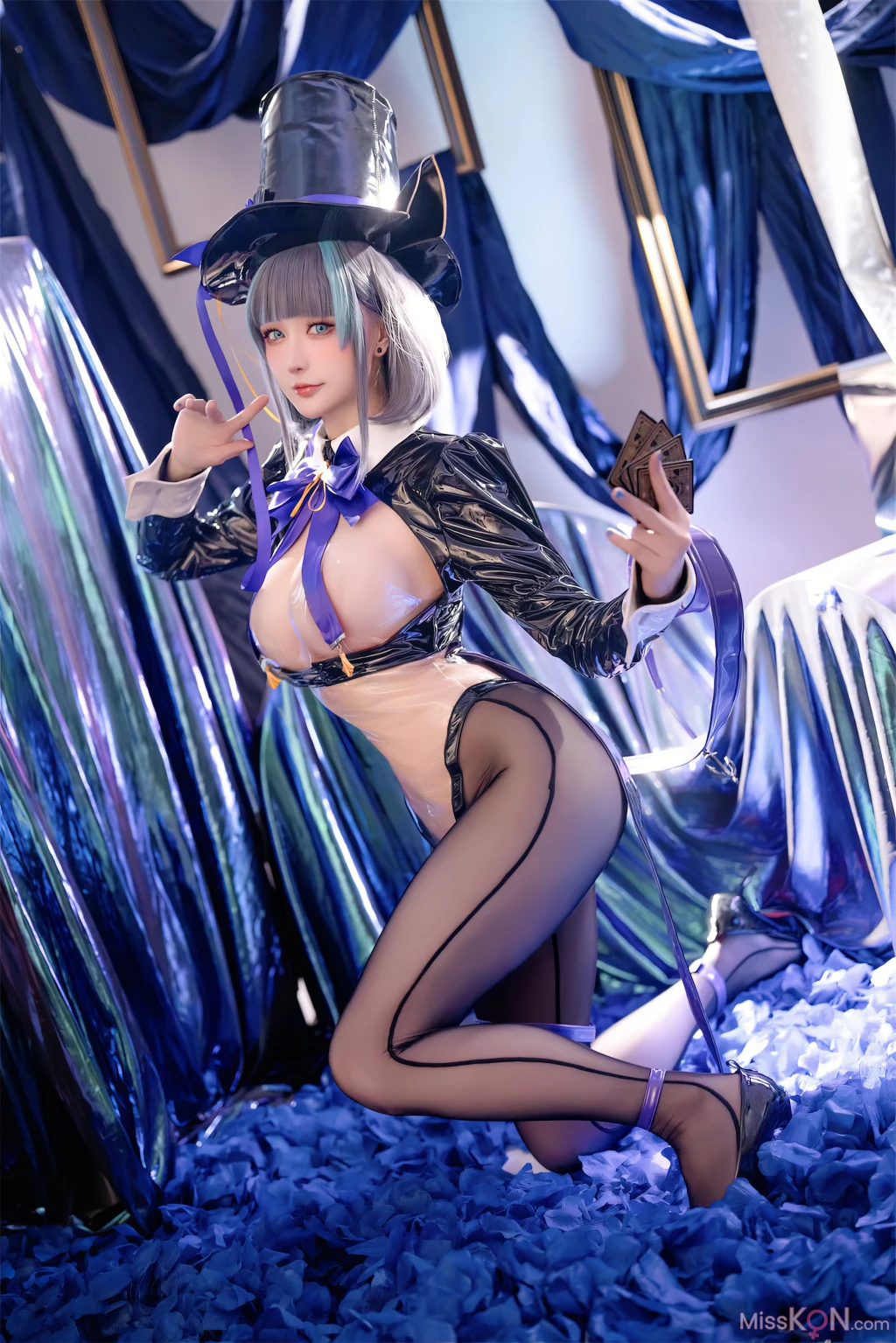 Coser@星之迟迟Hoshilily: 碧蓝航线-柴郡·绚烂夜梦 (32 photos) – Page 3