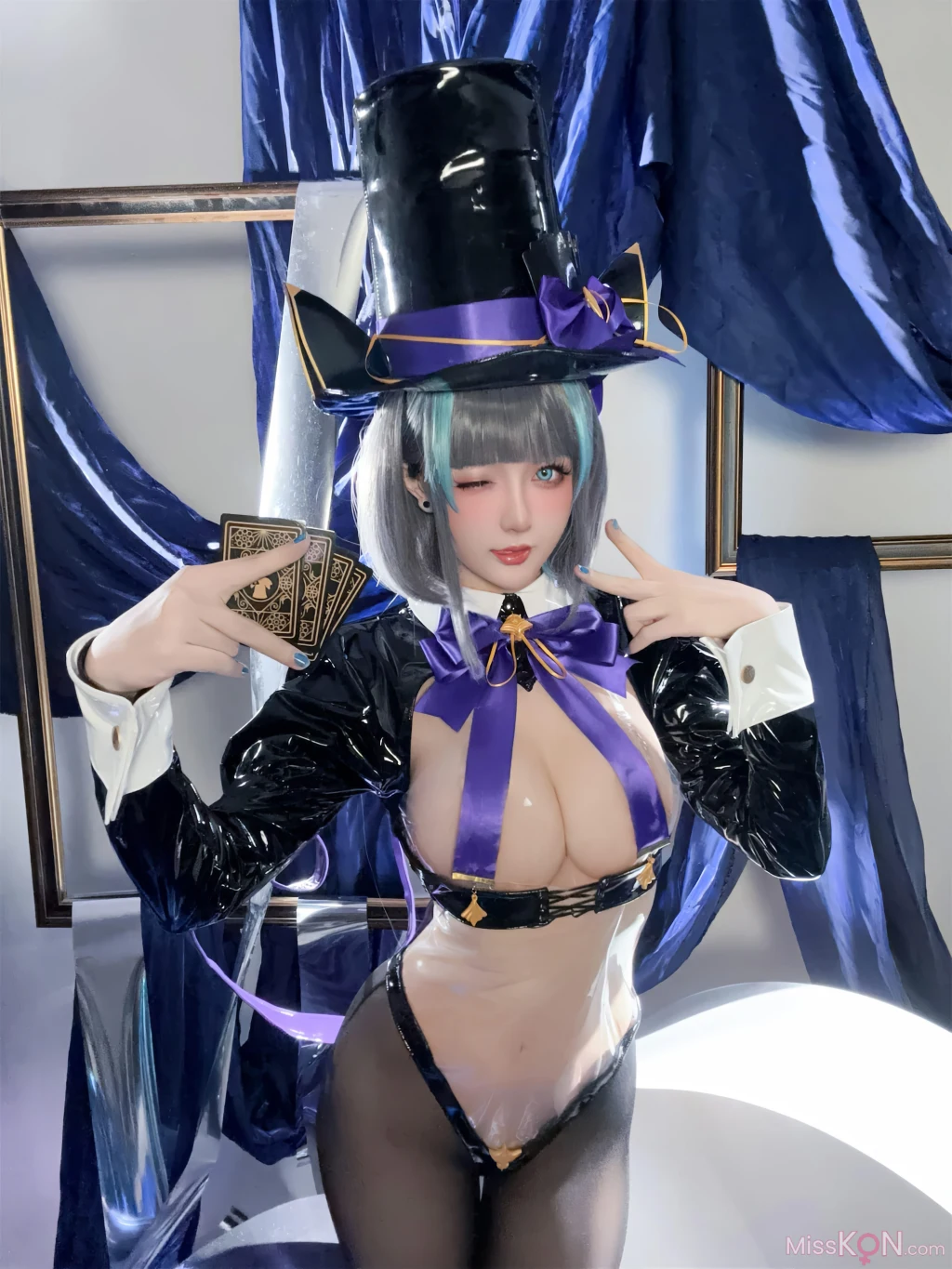 Coser@星之迟迟Hoshilily: 碧蓝航线-柴郡·绚烂夜梦 (32 photos) – Page 3