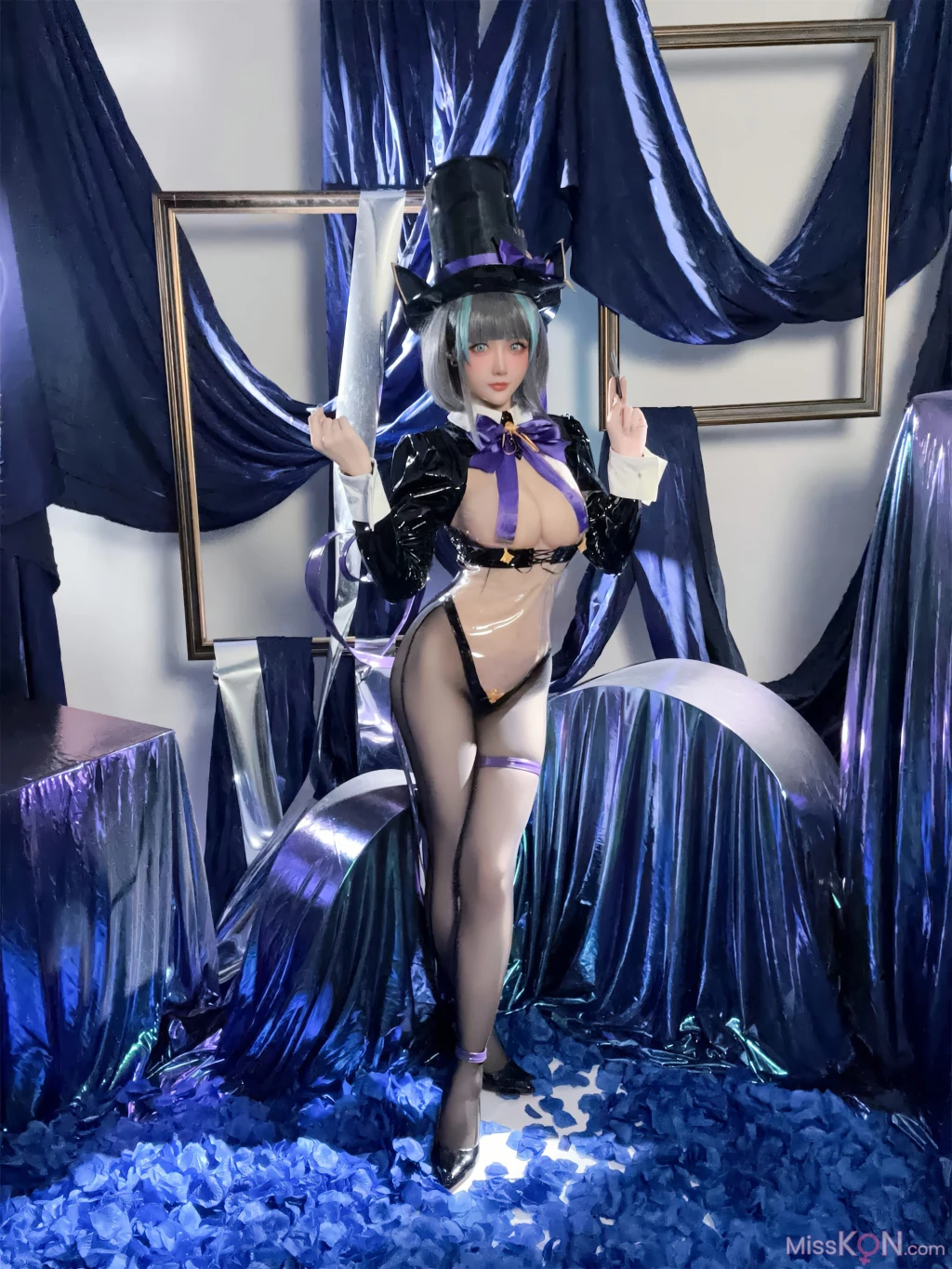 Coser@星之迟迟Hoshilily: 碧蓝航线-柴郡·绚烂夜梦 (32 photos) – Page 3