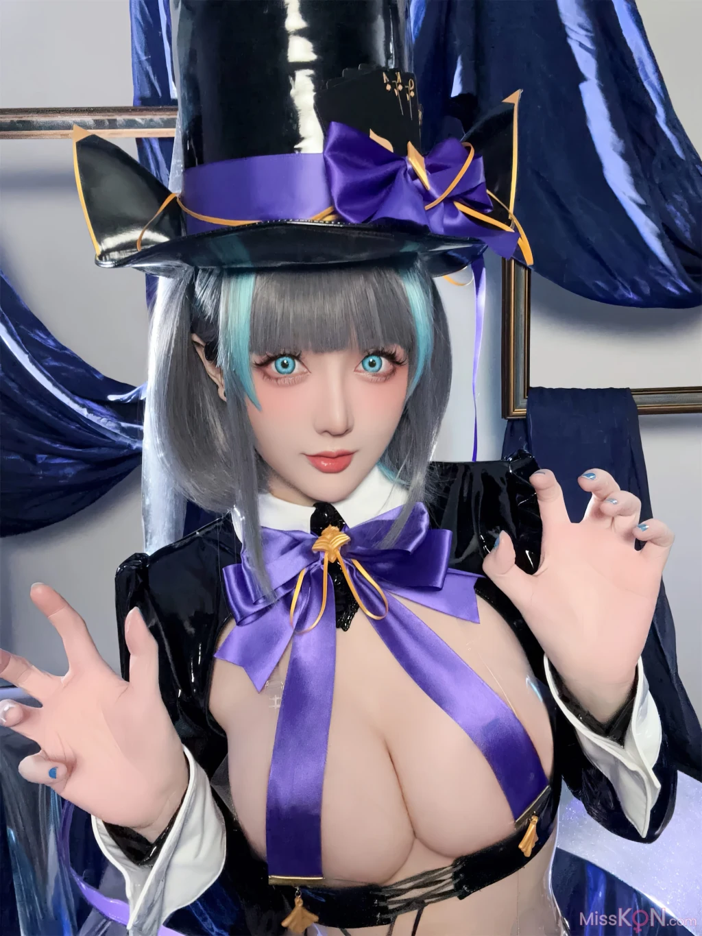 Coser@星之迟迟Hoshilily: 碧蓝航线-柴郡·绚烂夜梦 (32 photos) – Page 3