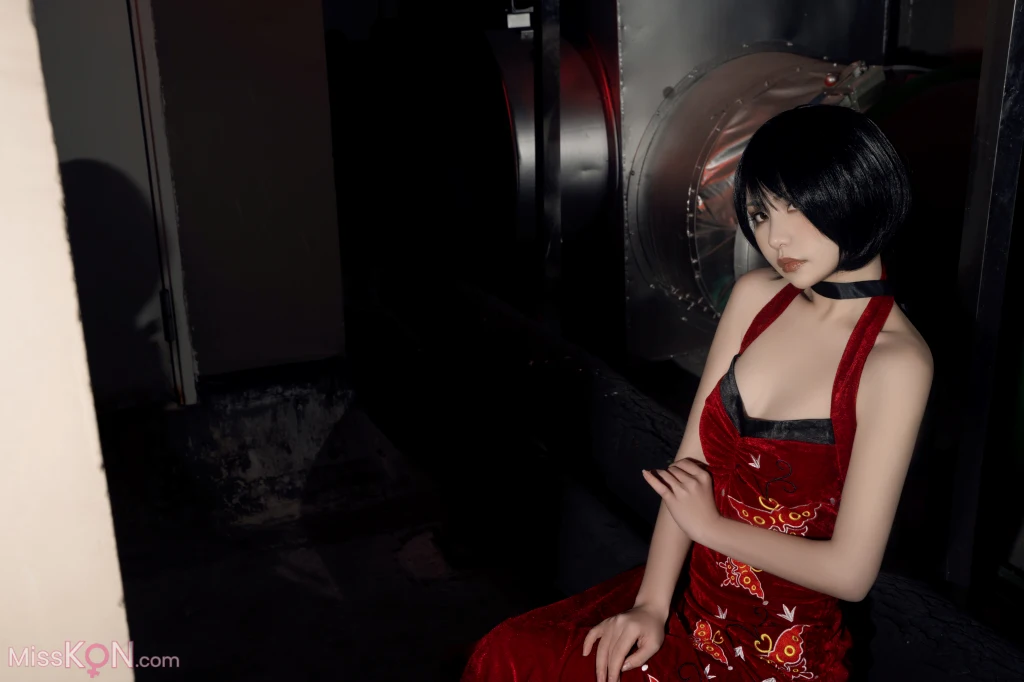 Coser@爆机少女喵小吉 (Nekokoyoshi): 生化危机 艾达王 (89 photos )