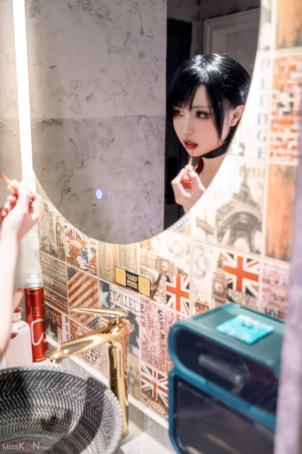 Coser@爆机少女喵小吉 (Nekokoyoshi): 生化危机 艾达王 (89 photos )