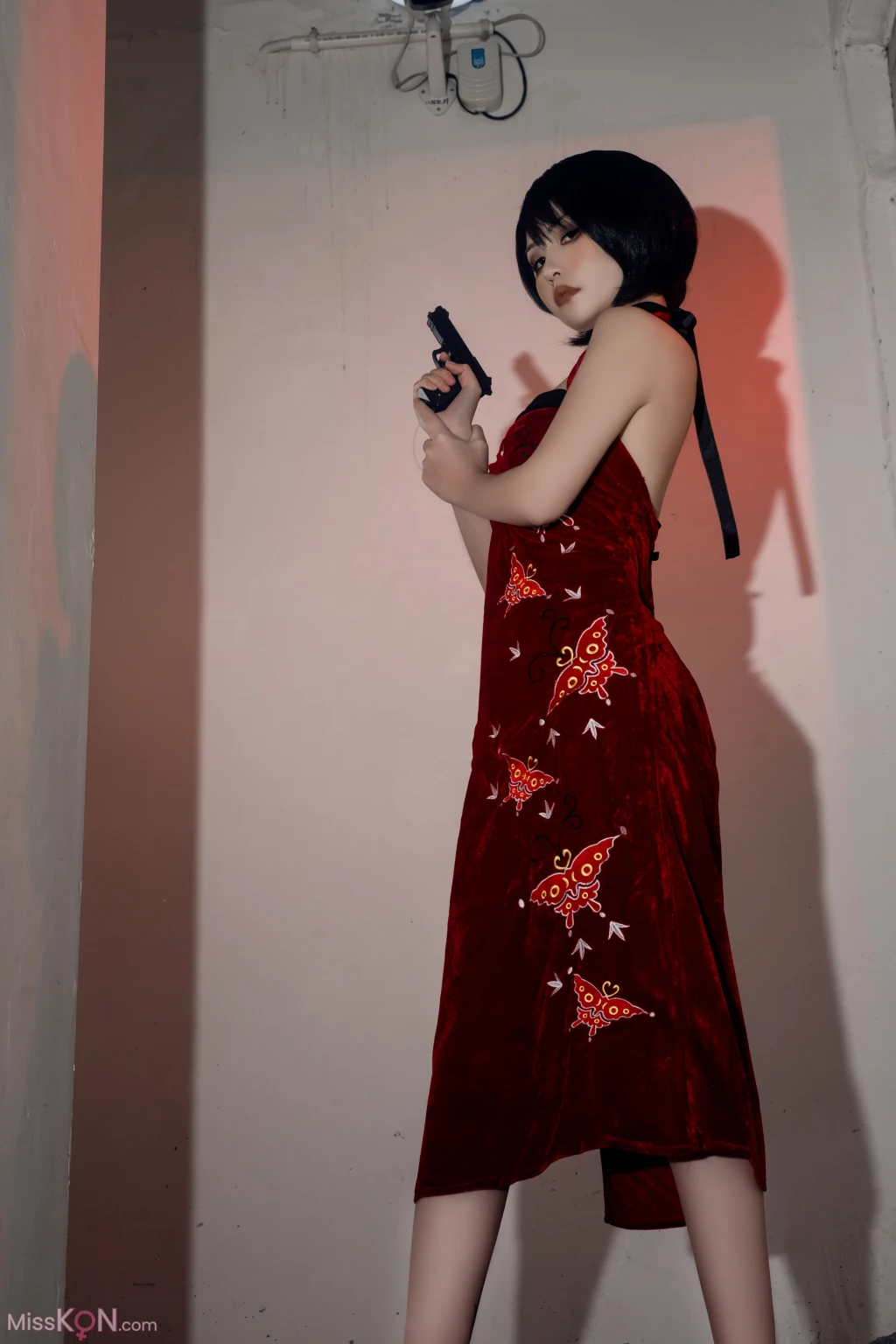 Coser@爆机少女喵小吉 (Nekokoyoshi): 生化危机 艾达王 (89 photos )