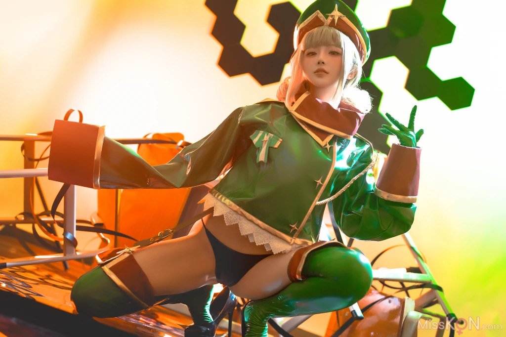 Coser@星之迟迟Hoshilily: 憧憬成为魔法少女 阿良河基维 (28 photos)