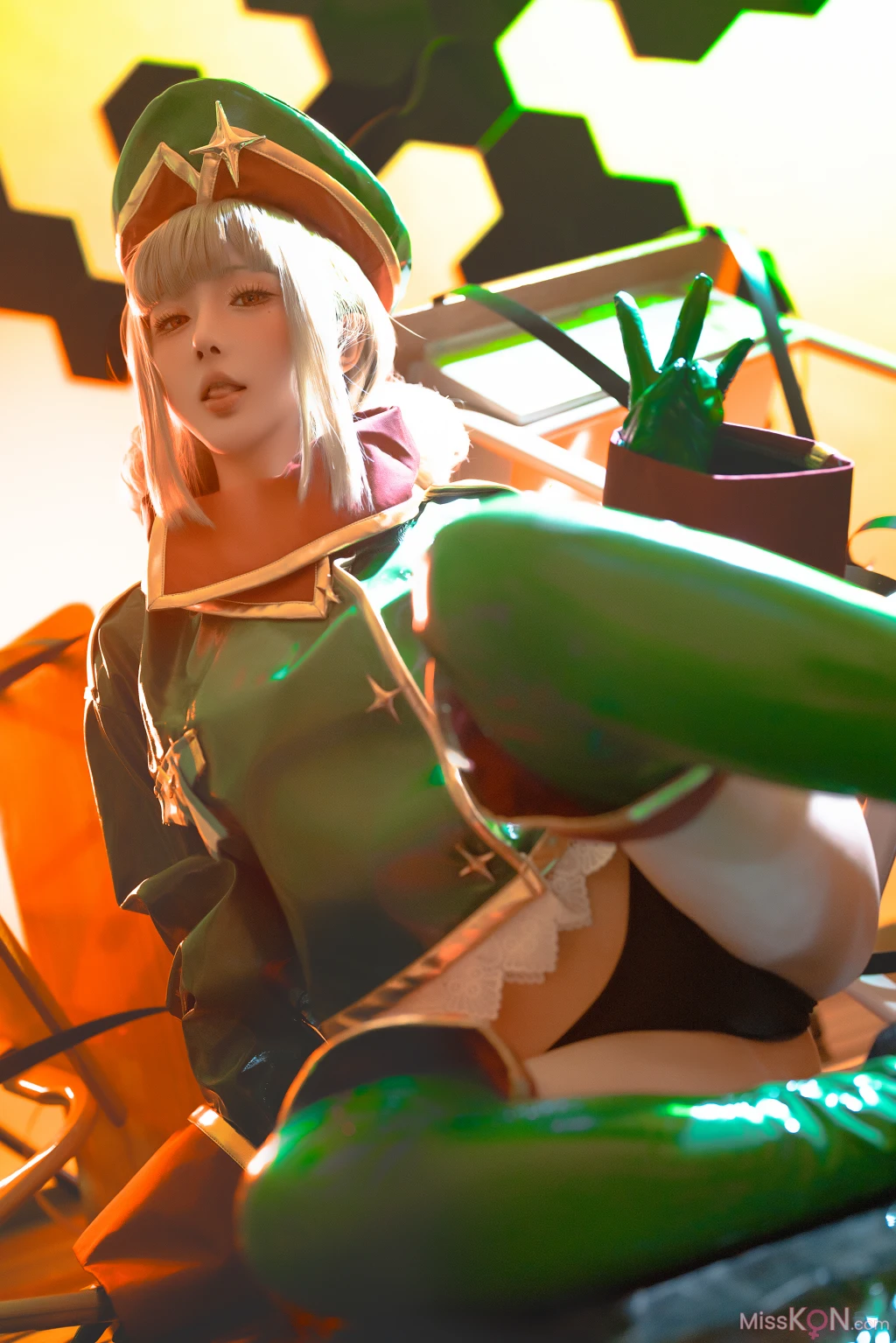 Coser@星之迟迟Hoshilily: 憧憬成为魔法少女 阿良河基维 (28 photos)