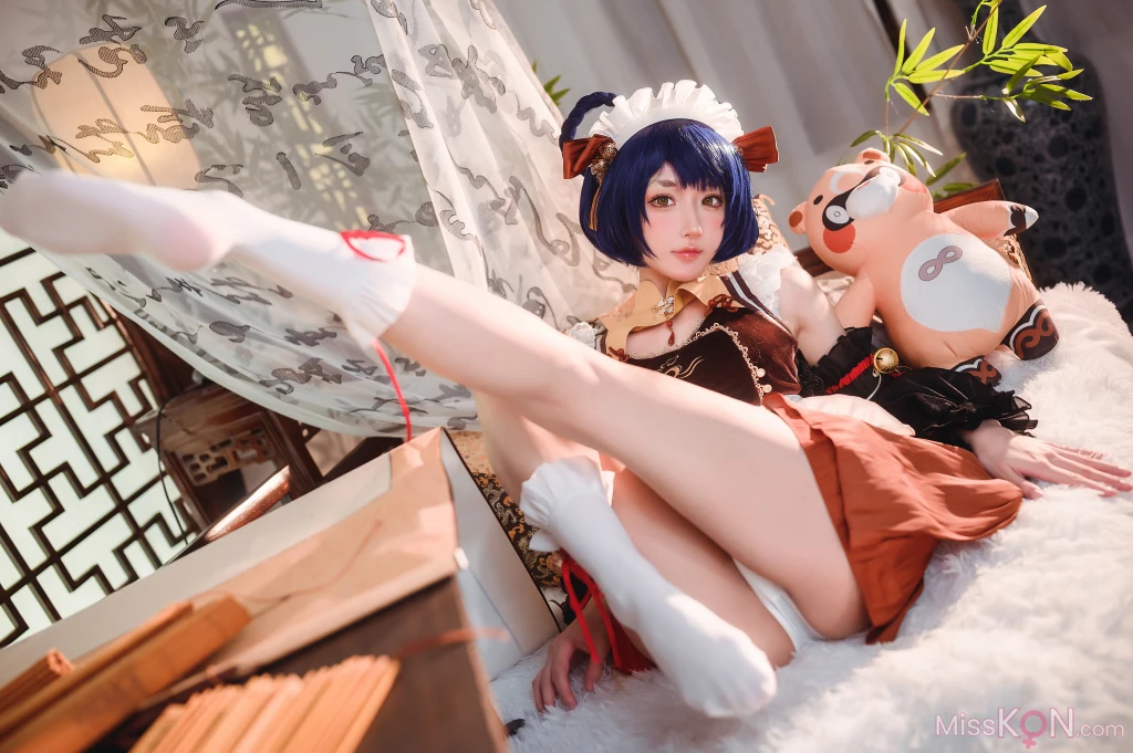 Coser@阿包也是兔娘: 原神 香菱 (41 photos)