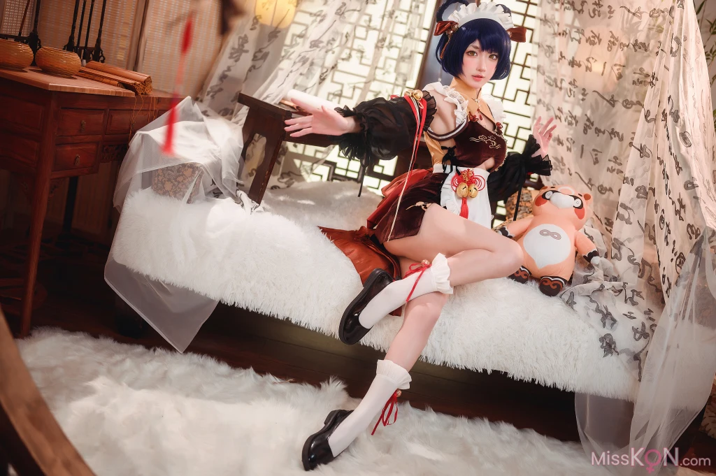 Coser@阿包也是兔娘: 原神 香菱 (41 photos)