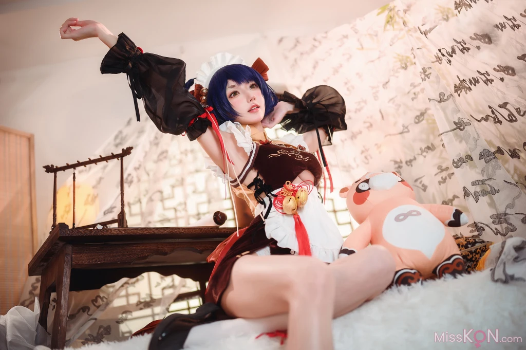 Coser@阿包也是兔娘: 原神 香菱 (41 photos)