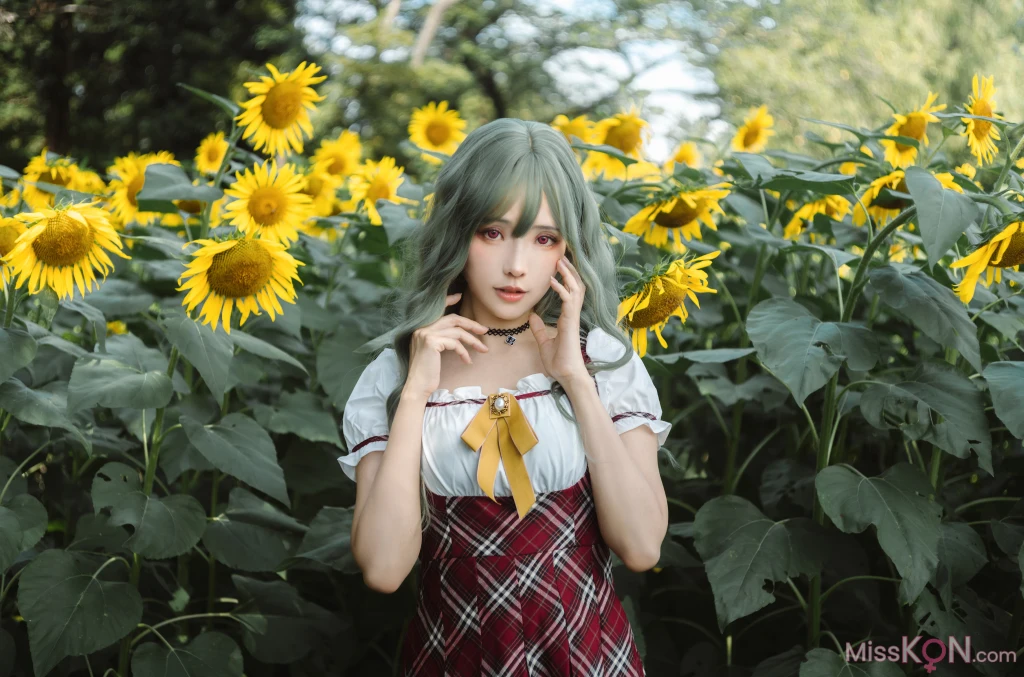 Coser@Ely_eee (ElyEE子): Kazami Yuuka 幽香花海 (38 photos + 1 video)