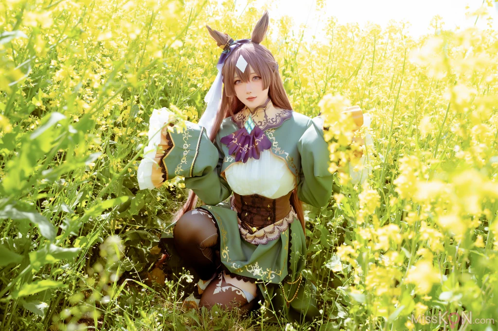 Coser@星之迟迟Hoshilily: 赛马娘-里见光钻·梦想的回应 (48 photos + 1 video)