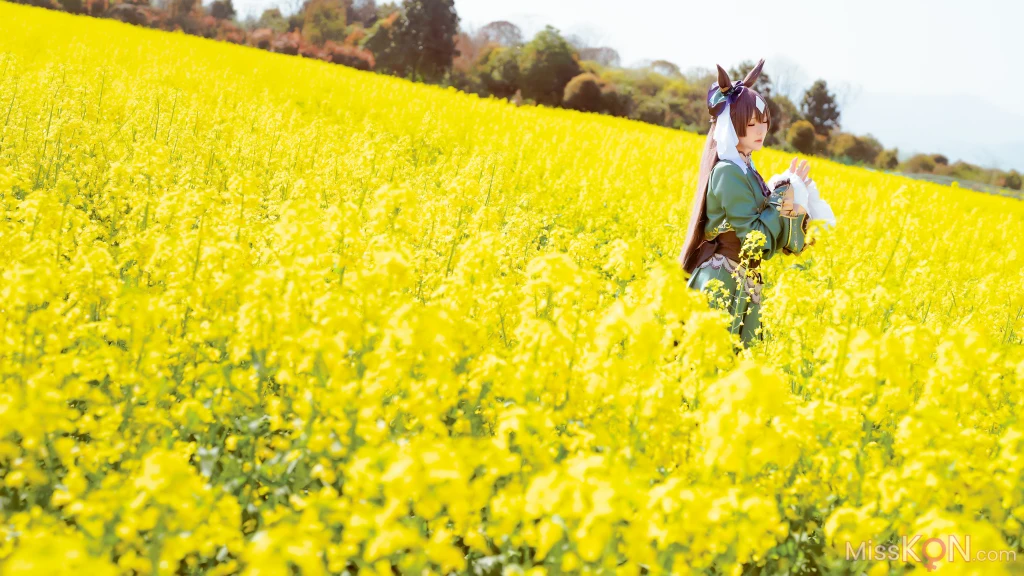 Coser@星之迟迟Hoshilily: 赛马娘-里见光钻·梦想的回应 (48 photos + 1 video)