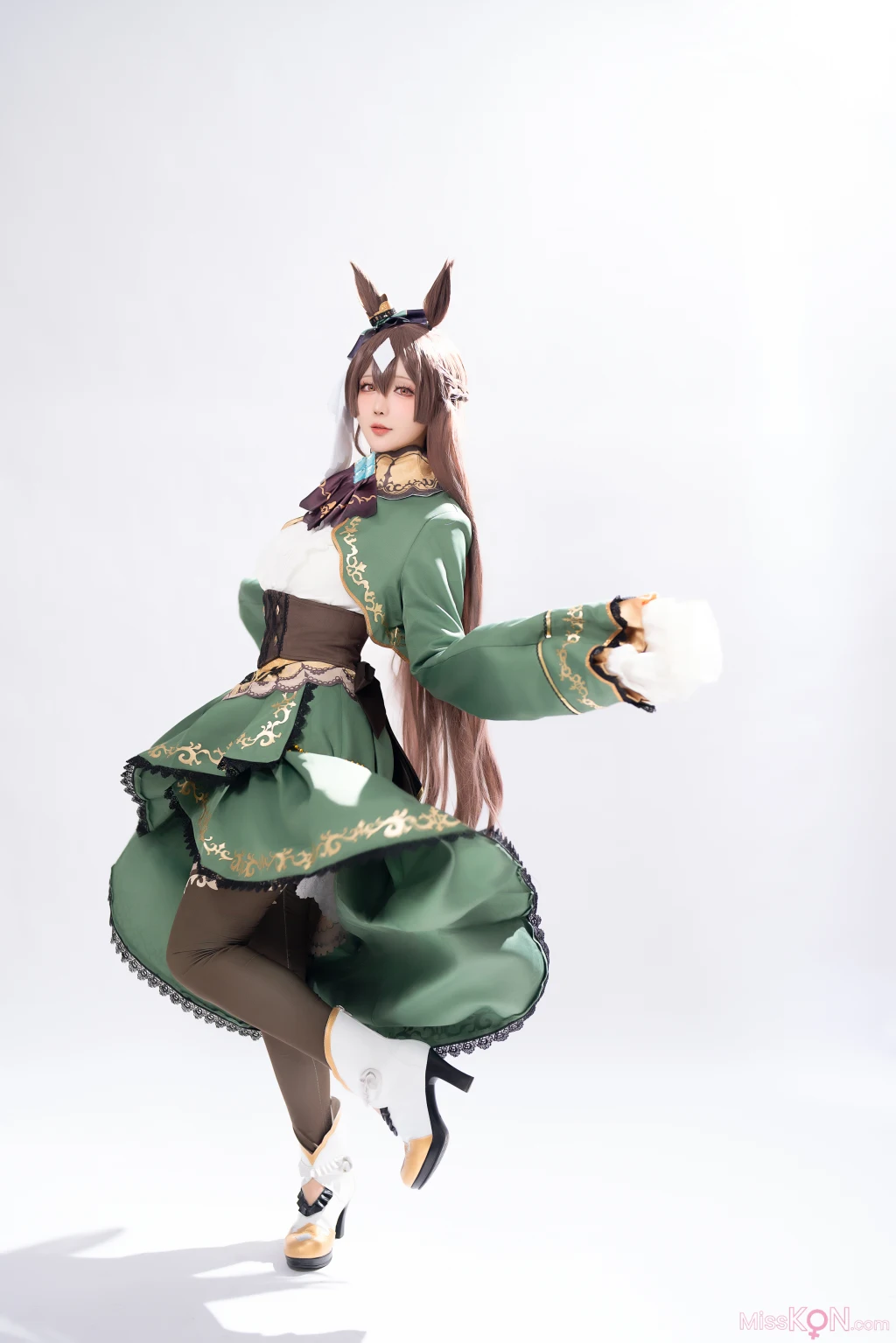 Coser@星之迟迟Hoshilily: 赛马娘-里见光钻·梦想的回应 (48 photos + 1 video) – Page 4