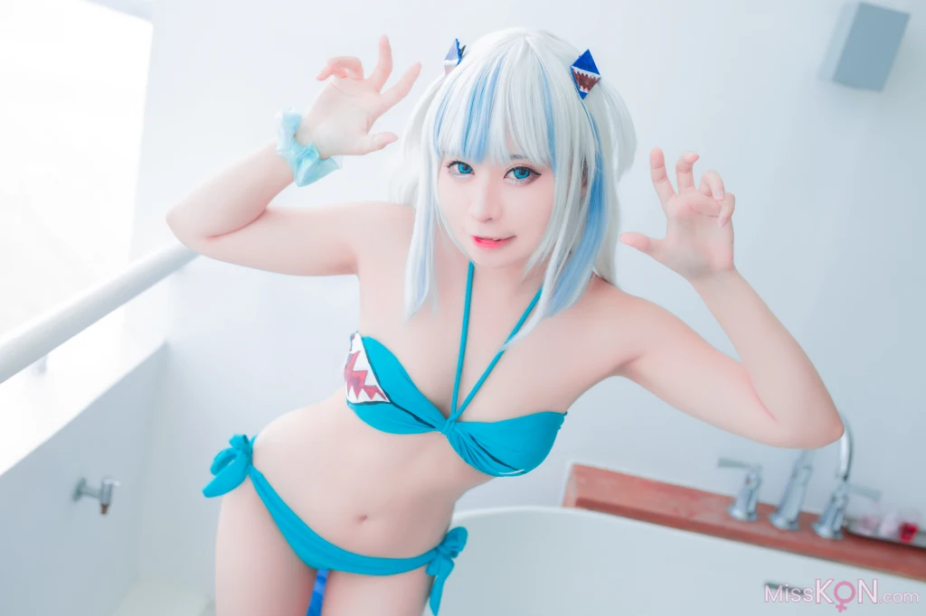 Coser@MeenFox: Gawr Gura Swim (40 photos) – Page 2