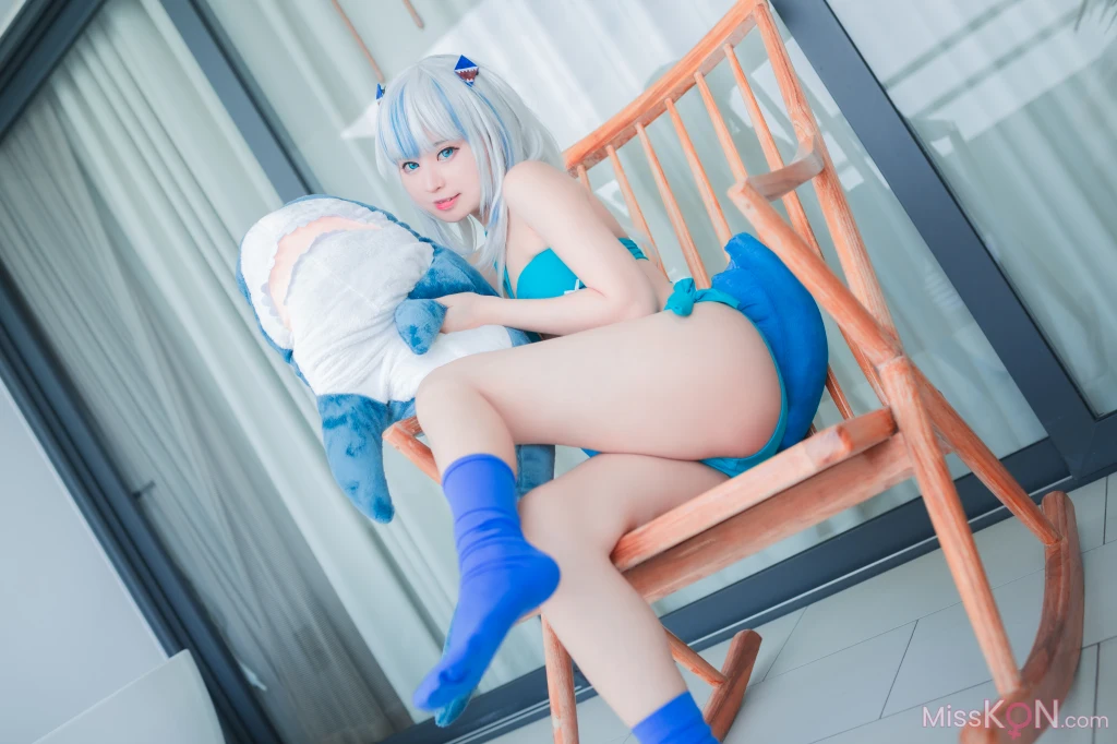 Coser@MeenFox: Gawr Gura Swim (40 photos) – Page 3
