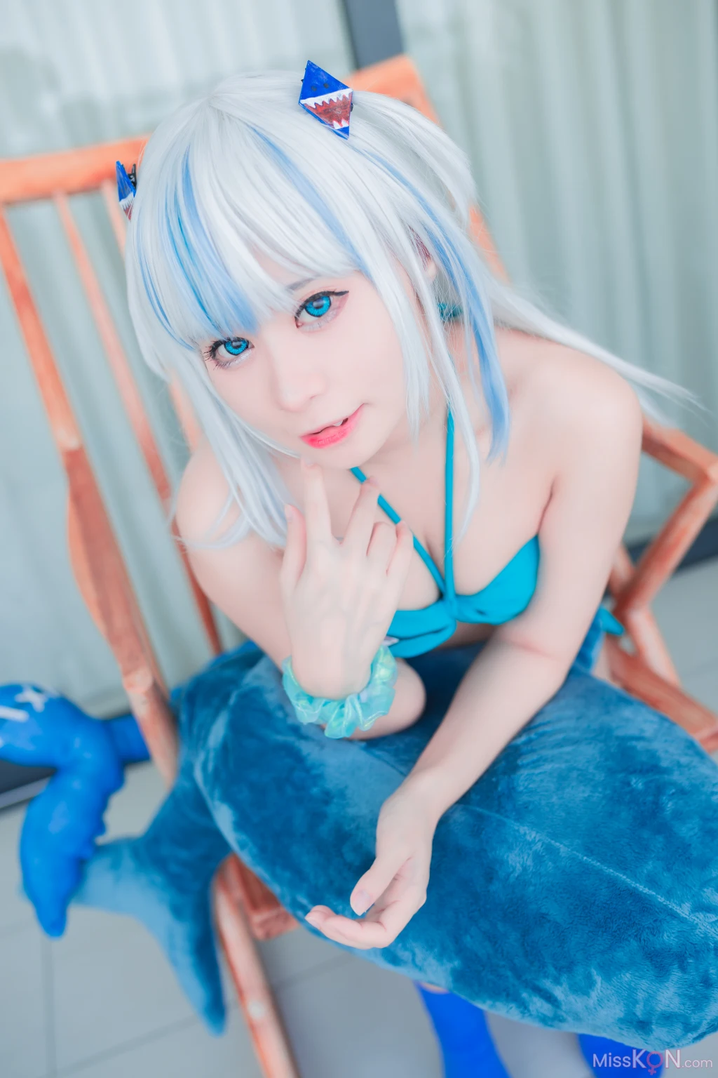 Coser@MeenFox: Gawr Gura Swim (40 photos) – Page 3
