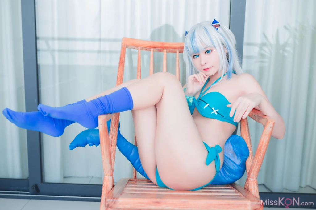 Coser@MeenFox: Gawr Gura Swim (40 photos) – Page 3