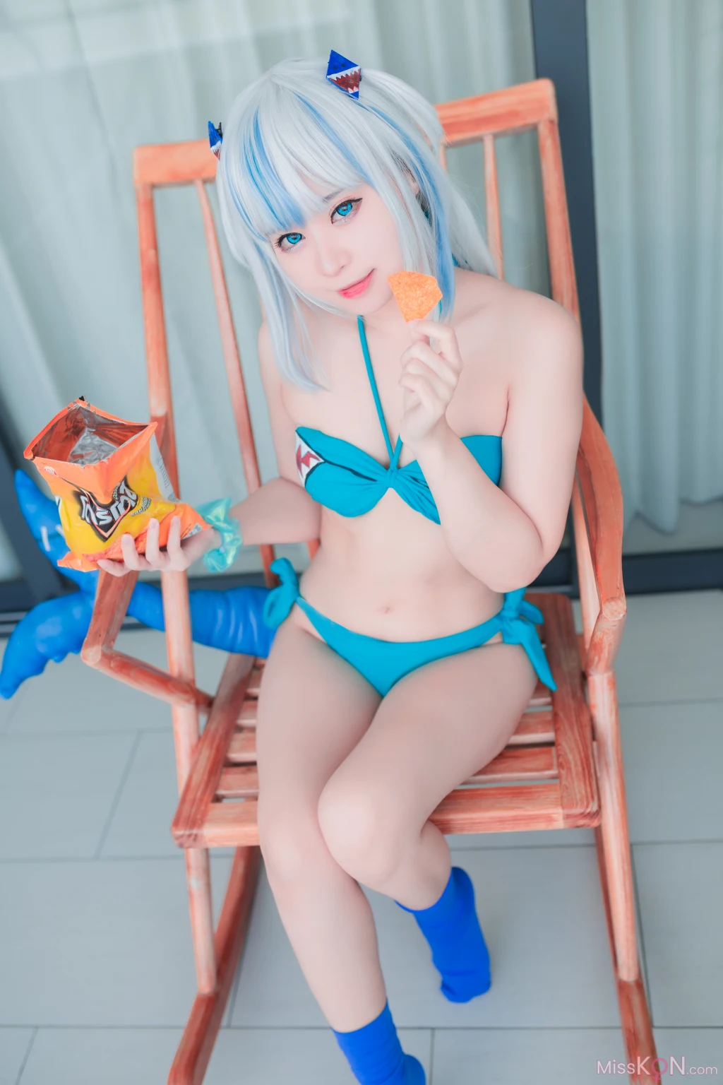 Coser@MeenFox: Gawr Gura Swim (40 photos) – Page 4