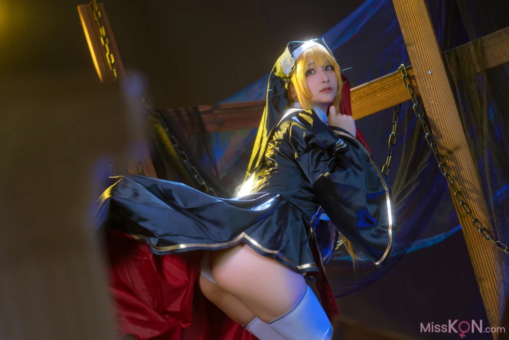 Coser@幼愛Youmeko: 修女 夏洛特 (29 photos)