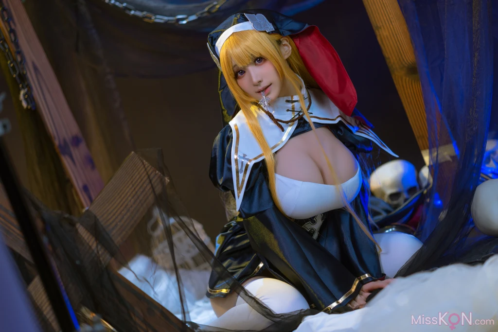 Coser@幼愛Youmeko: 修女 夏洛特 (29 photos)