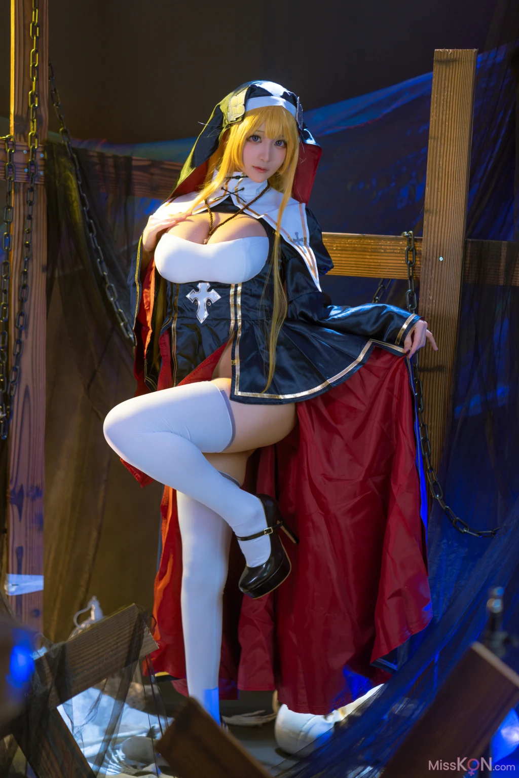 Coser@幼愛Youmeko: 修女 夏洛特 (29 photos)