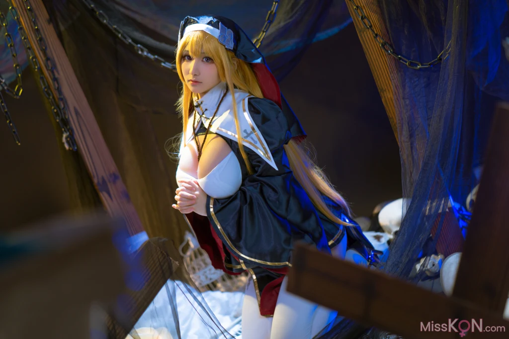 Coser@幼愛Youmeko: 修女 夏洛特 (29 photos)