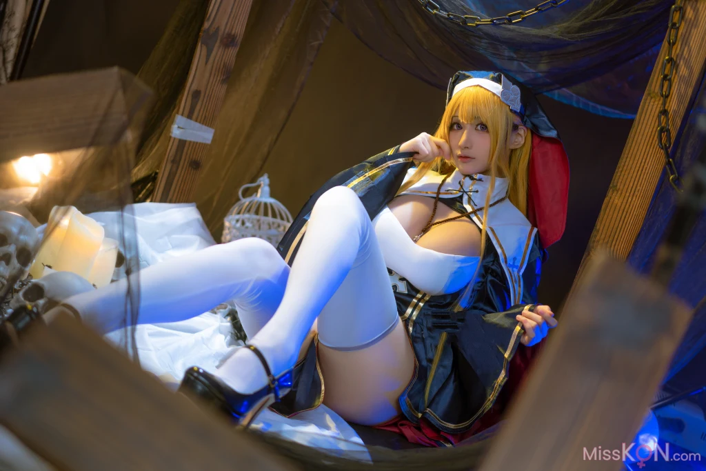 Coser@幼愛Youmeko: 修女 夏洛特 (29 photos)