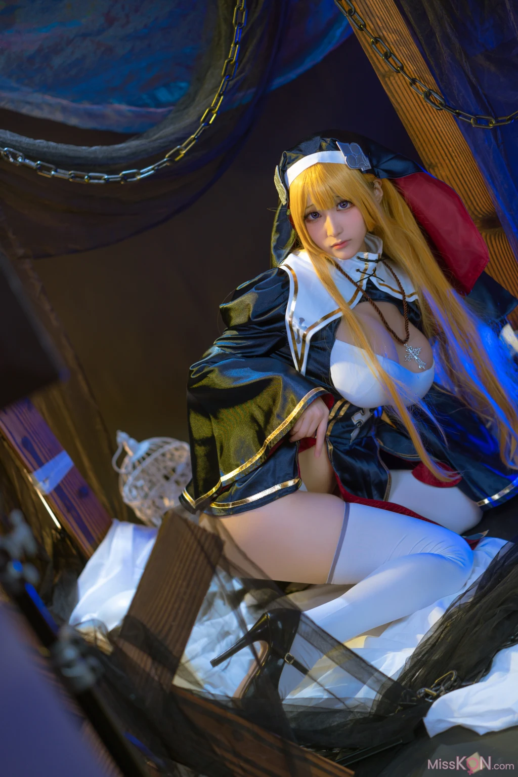 Coser@幼愛Youmeko: 修女 夏洛特 (29 photos)