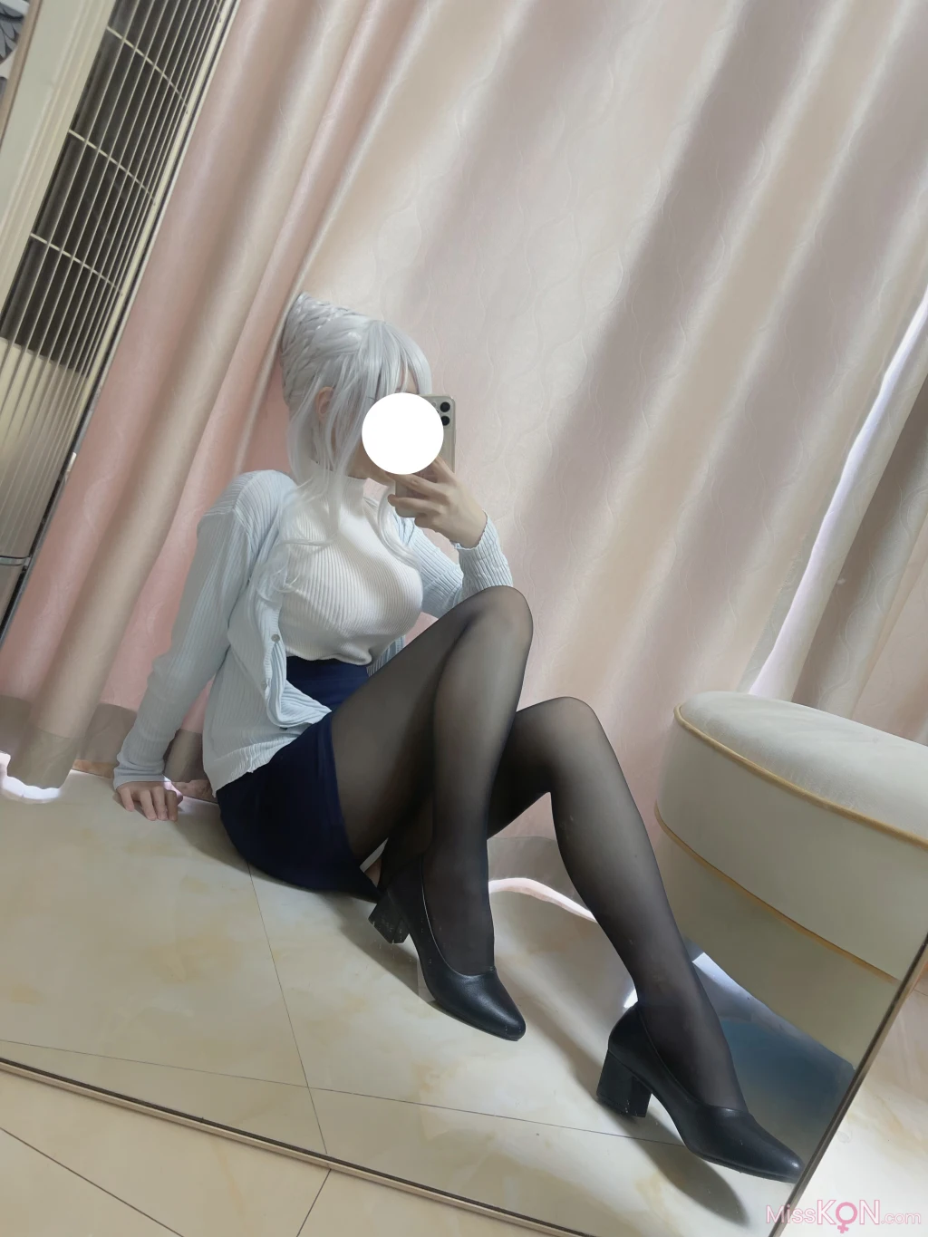 Coser@幼愛Youmeko: 未亡人雪女 (70 photos)