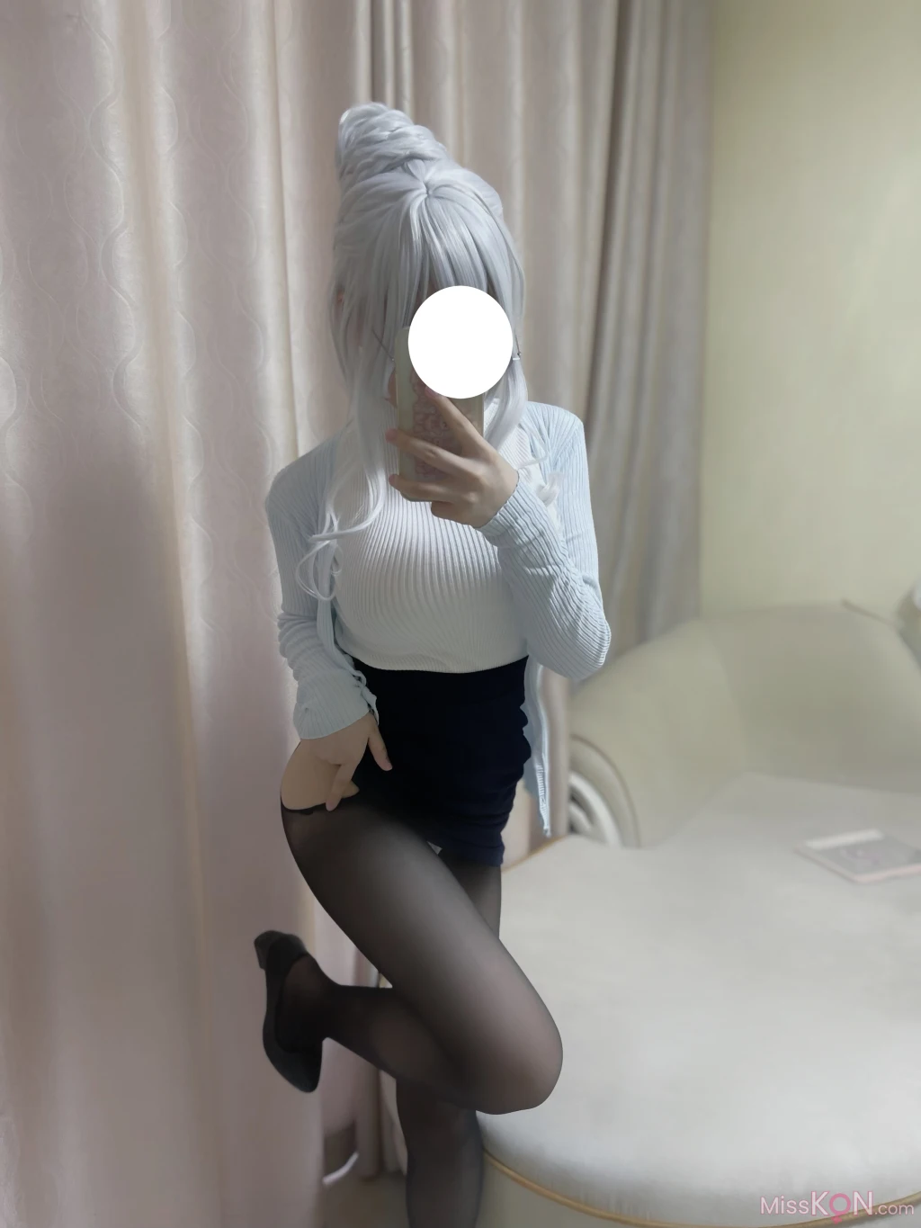 Coser@幼愛Youmeko: 未亡人雪女 (70 photos)
