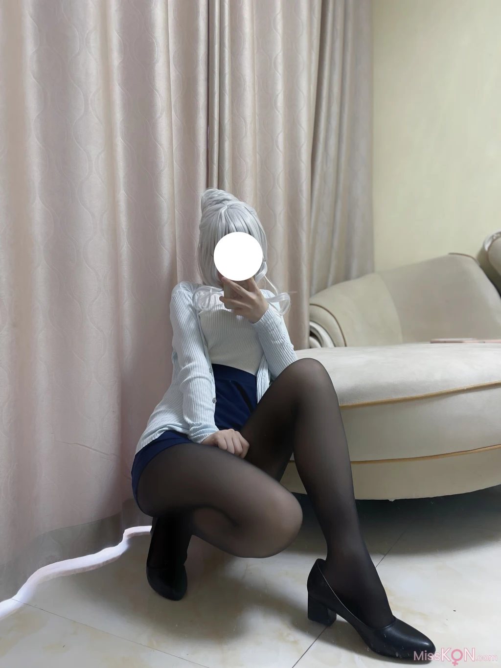 Coser@幼愛Youmeko: 未亡人雪女 (70 photos)