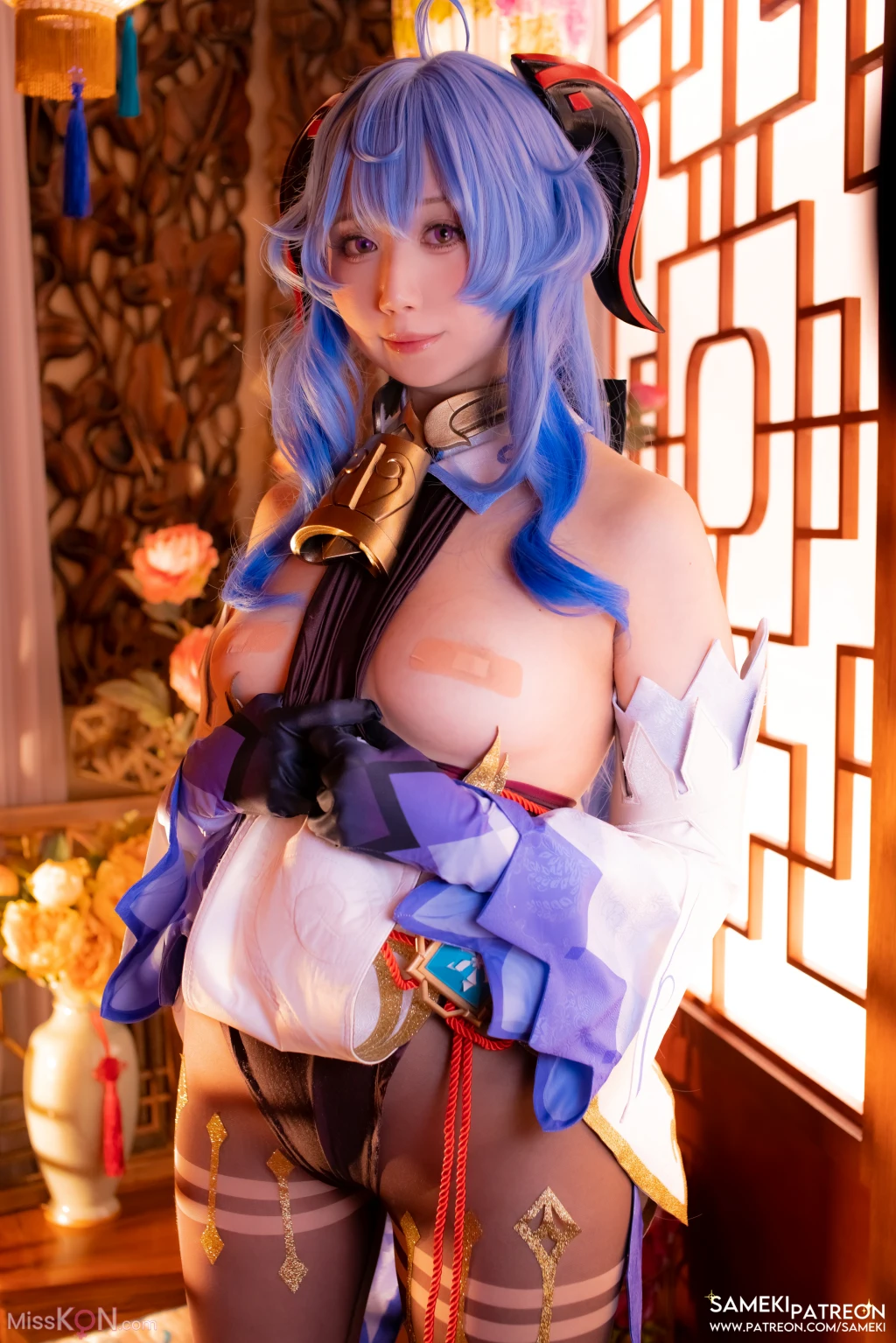 Coser@Sameki: 原神 甘雨 (50 photos)