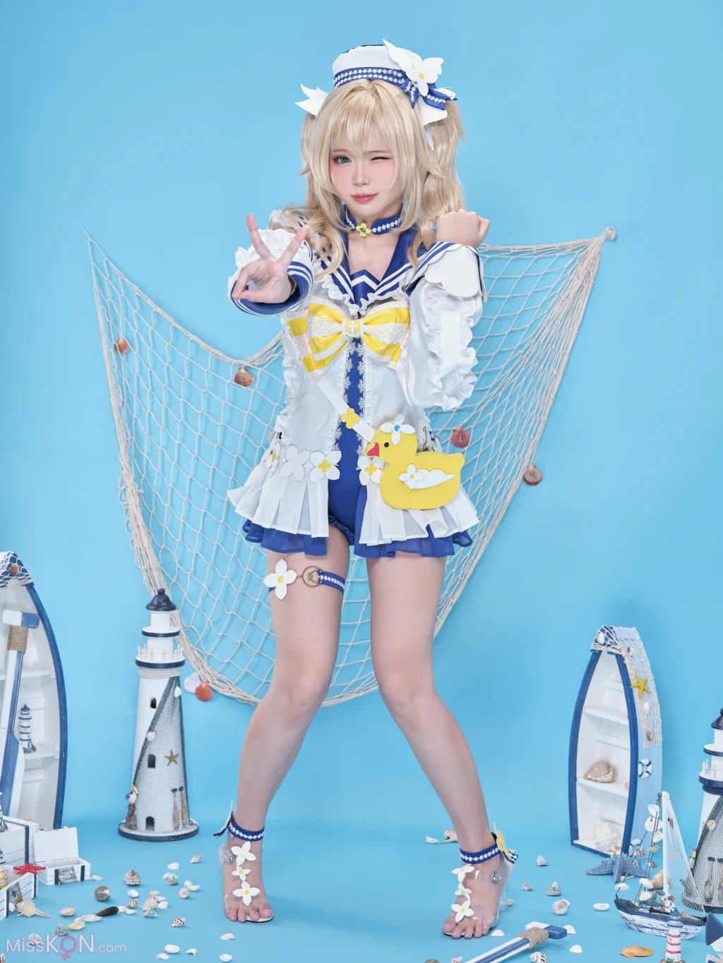 Coser@ZinieQ: Barbara Swimsuit (28 photos + 2 videos)