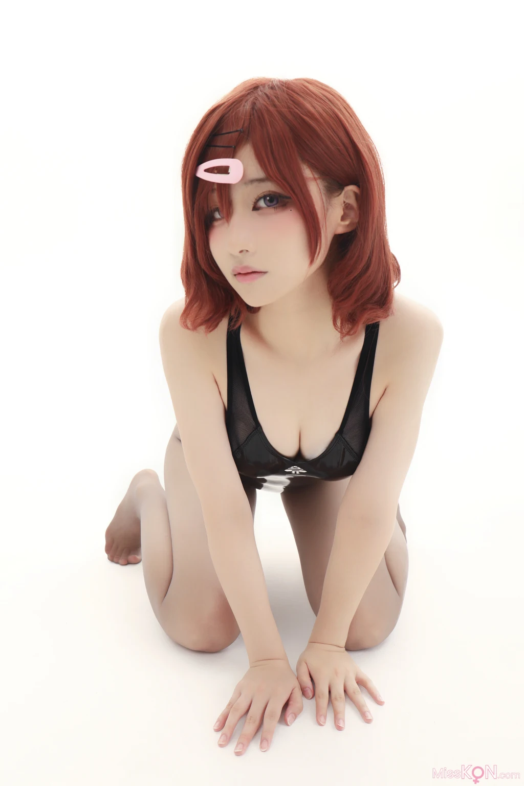 Coser@幼愛youmeko: 樋口円香竞泳无衬衫灰丝 (36 photos)