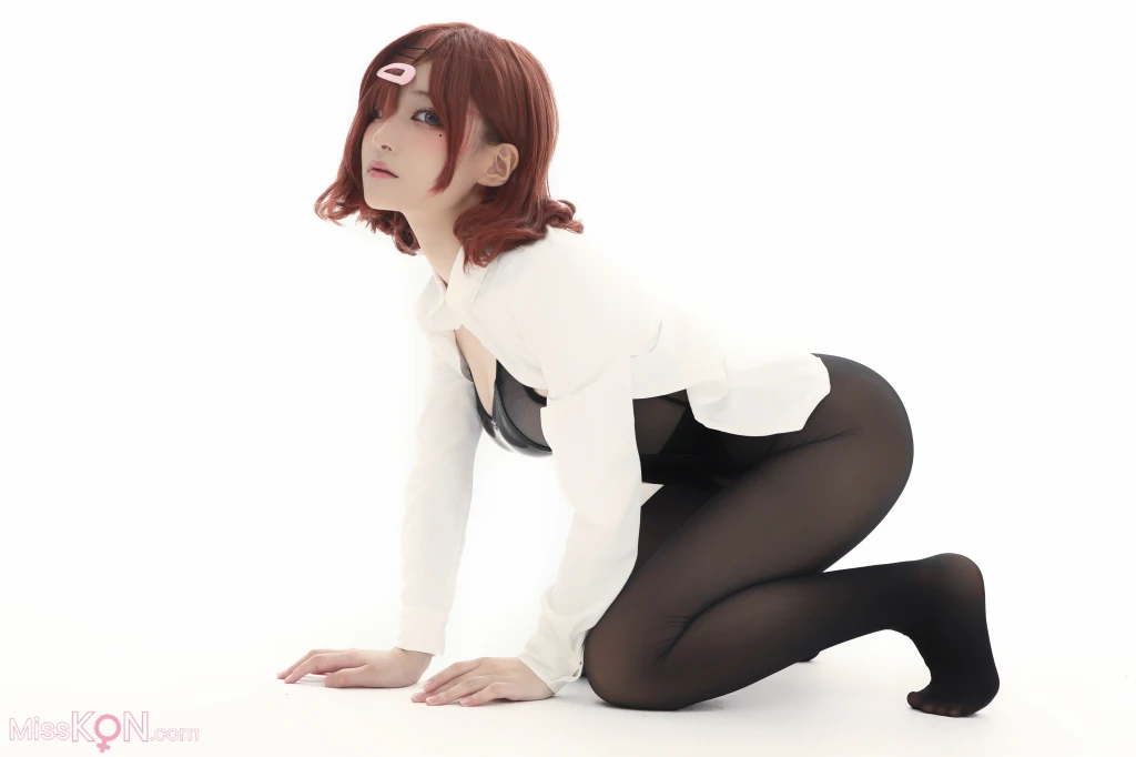 Coser@幼愛youmeko: 樋口円香竞泳灰丝 (29 photos) – Page 2
