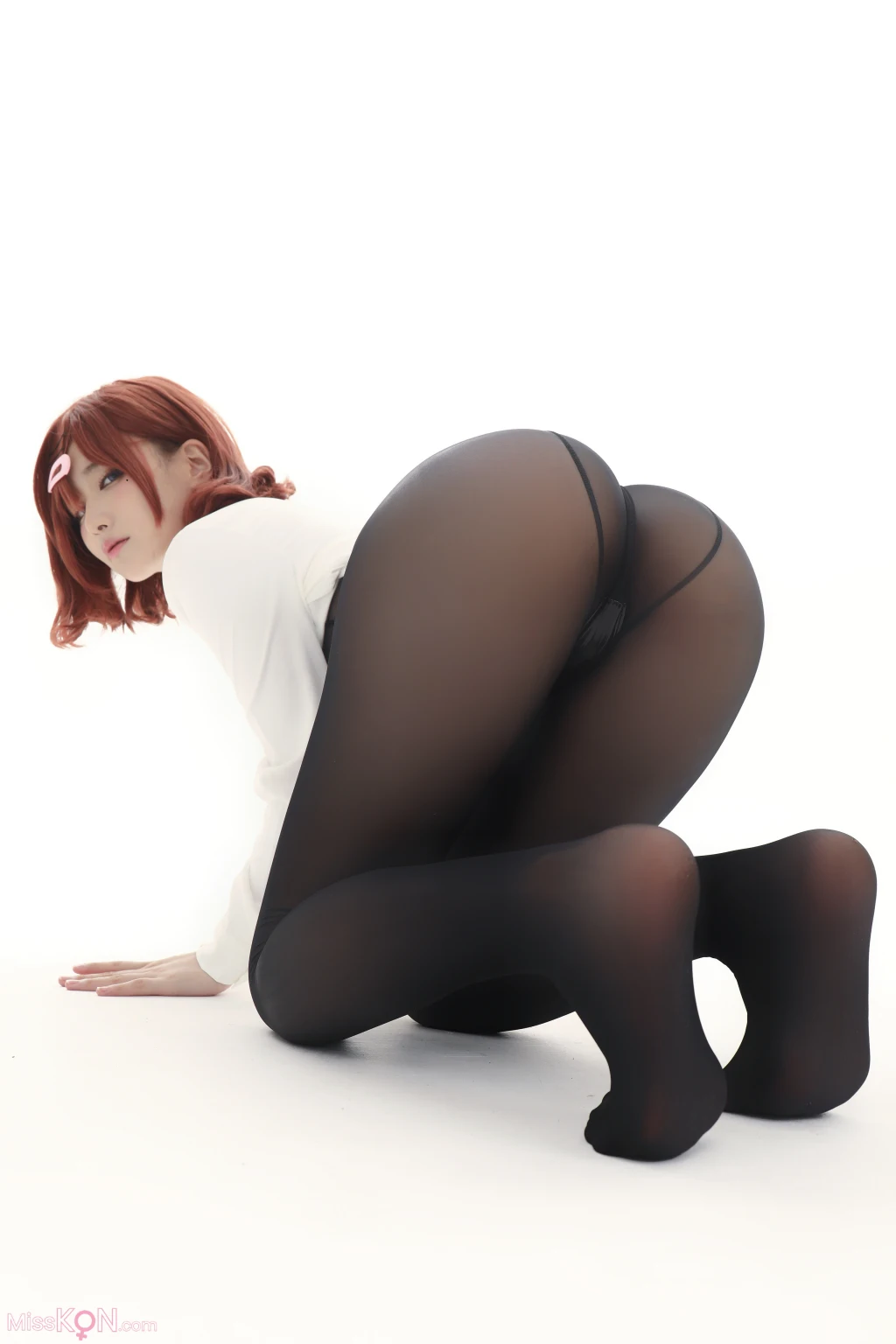 Coser@幼愛youmeko: 樋口円香竞泳灰丝 (29 photos) – Page 2