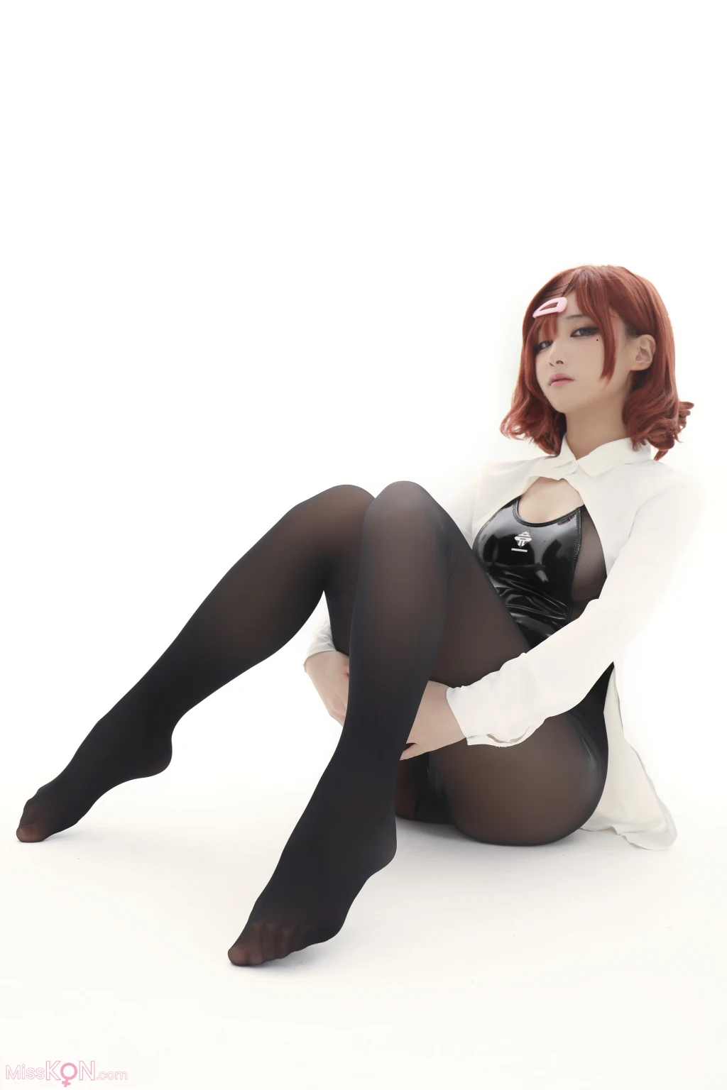 Coser@幼愛youmeko: 樋口円香竞泳灰丝 (29 photos) – Page 3