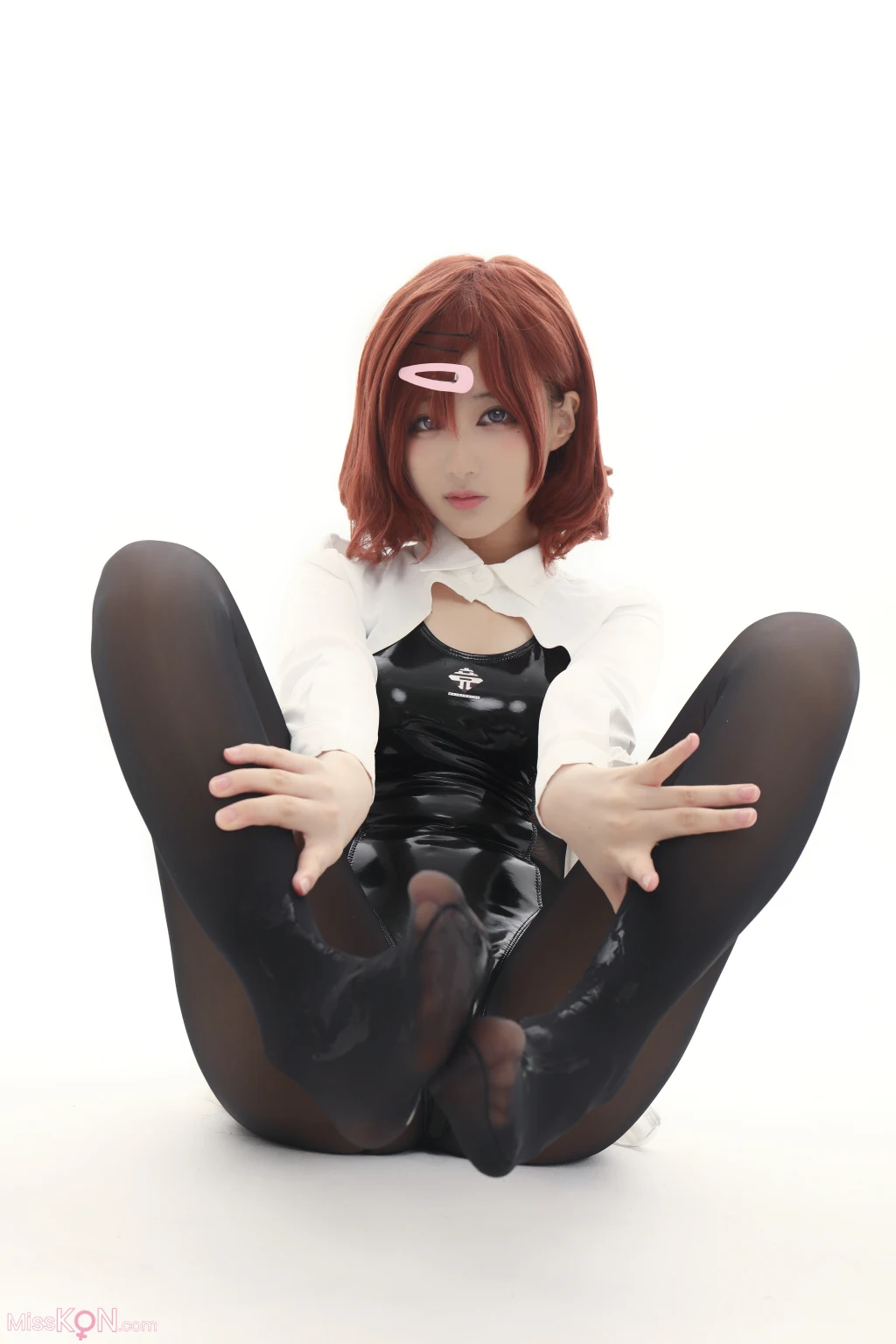 Coser@幼愛youmeko: 樋口円香竞泳灰丝 (29 photos) – Page 3