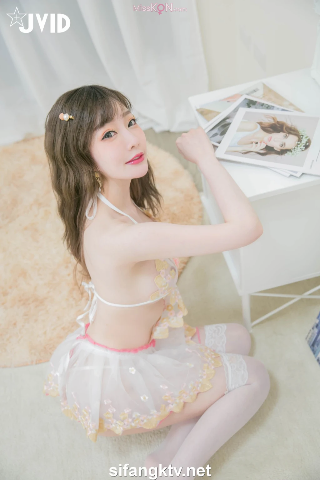 [JVID] 璃奈酱 Rina: 天女召唤 裸衣天女的情色选择题 (120 photos )
