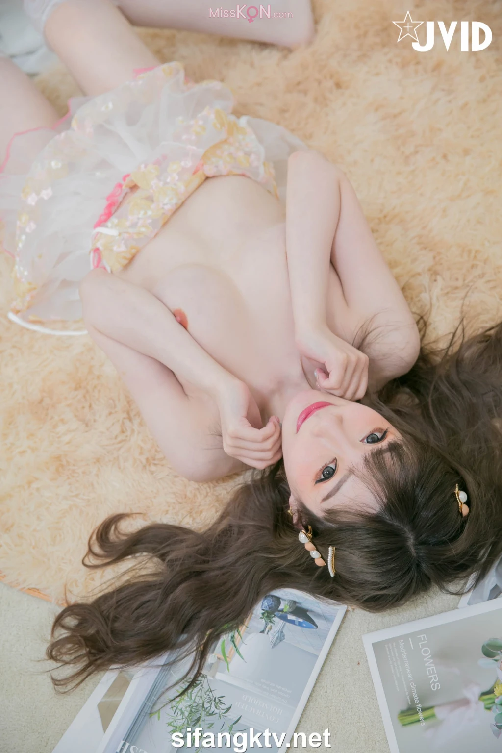 [JVID] 璃奈酱 Rina: 天女召唤 裸衣天女的情色选择题 (120 photos )